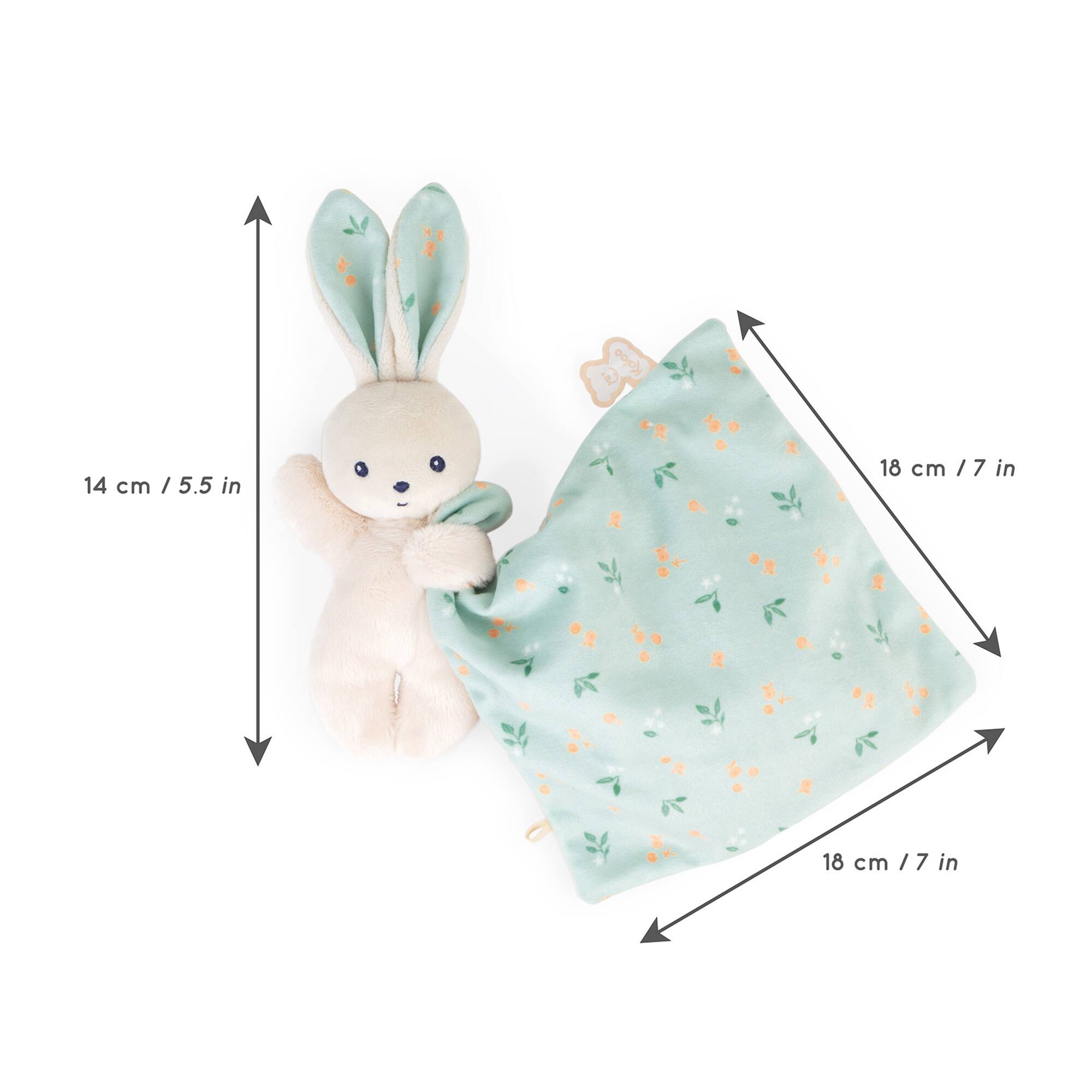 Kaloo® 5.5" Doudou Rabbit Plush Toy